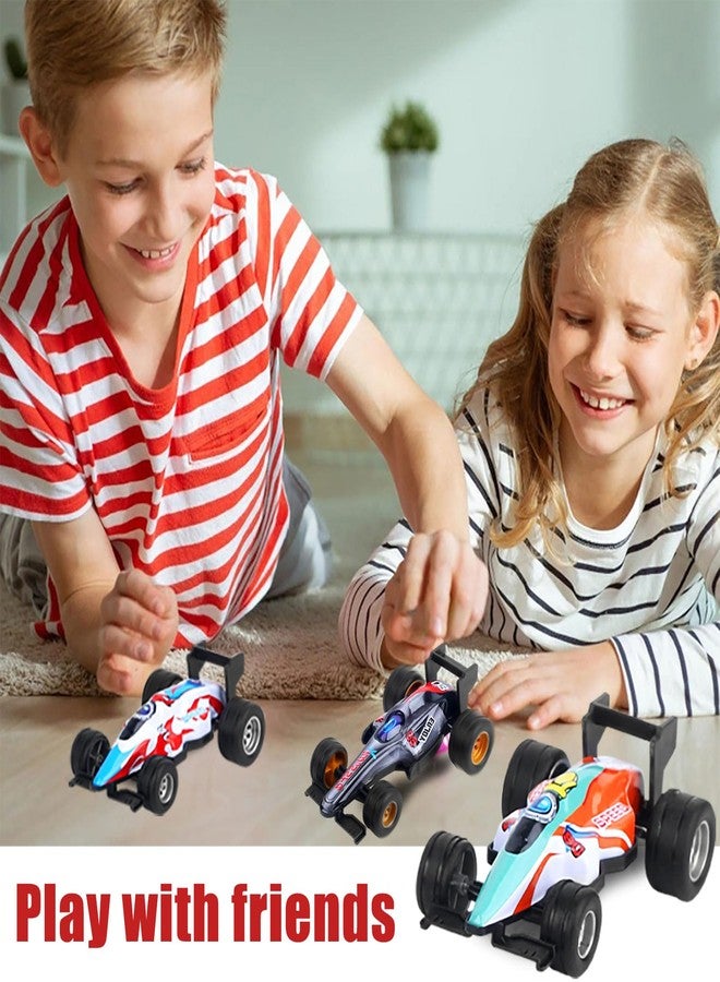 ZOHANINDL Pull Back Cars Toy Model Set 12Pack 1:43, Small Race Cars Wind up Racing Car, Easter Stuffing, Cake Tops, for Toddlers Kids Ages 2 3 4 5 6 7 8 Boys and Girls Birthday Party Favors - Image 4